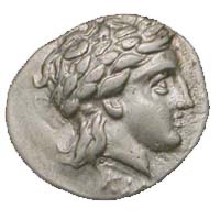 Apollo on a Kios hemidrachm