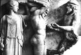 Herakles retrieving the Apples of the Hesperides